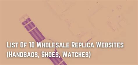 wholesale replica mk bags|List Of 10 Wholesale Replica Websites (Handbags, Shoes, .